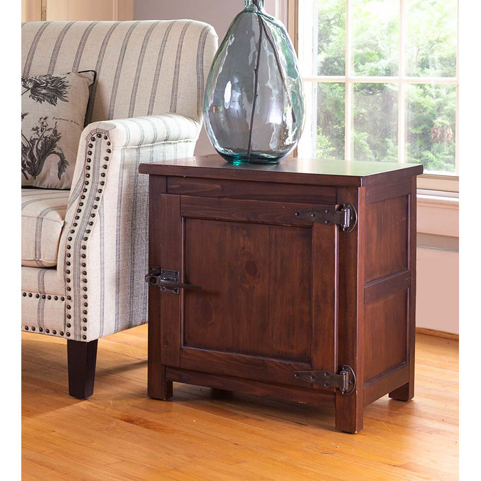 Plow & Hearth Portland 23.75'' Tall End Table & Reviews Wayfair